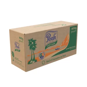 Peak Milk Refill 800g wholesale supplier and exporter from Nigeria supplying bulk orders to importers, wholesalers, and distributors.
