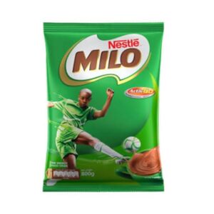 Milo Refill 800g chocolate malt beverage refill pack for breakfast and everyday nutrition.