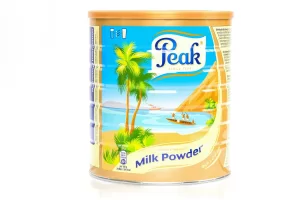 Peak Milk Tin 2.5kg wholesale supplier and exporter from Nigeria for bulk supply and international export.