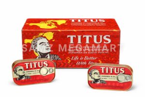 Titus Sardine wholesale supplier and exporter from Nigeria for bulk orders and worldwide shipping.