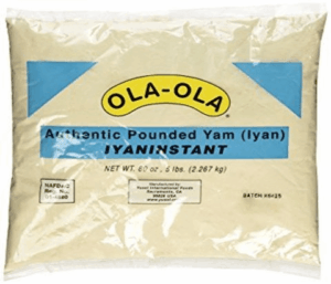 Ola-Ola Poundo Yam 900g supplier Nigeria for wholesale export