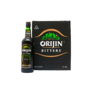 Origin Bitters 750ml bottle supplied by Renamy Global Resources for wholesale export from Nigeria
