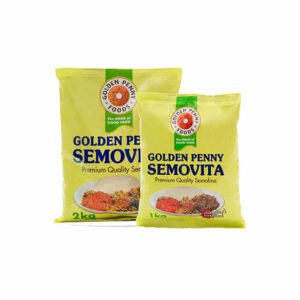 Bulk Golden Penny Semovita bags supplied and exported from Nigeria by Renamy Global Resources for wholesale buyers worldwide.
