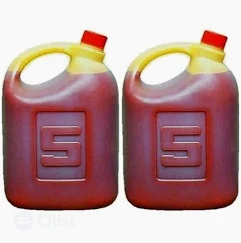 Nigerian palm oil packaged in 2L, 5L and 25L containers for wholesale